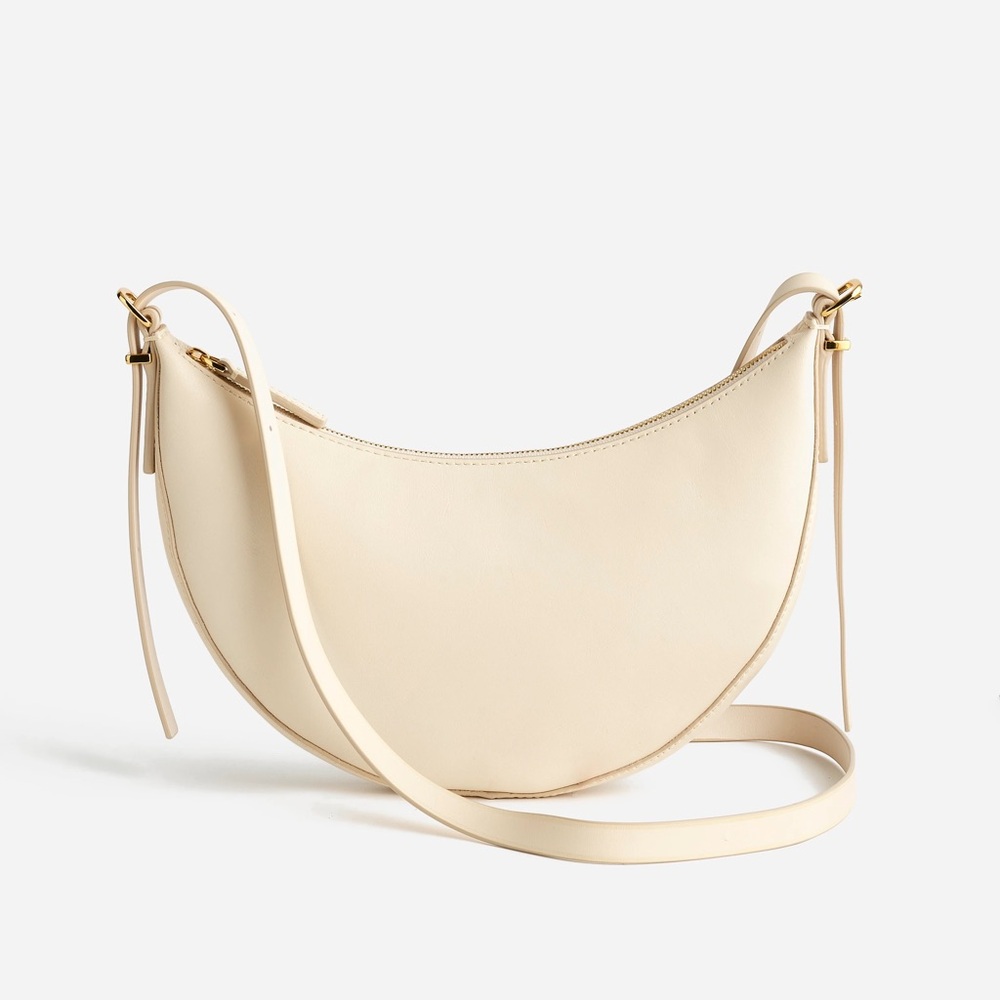 Madewell Essential Leather Bag Ecru